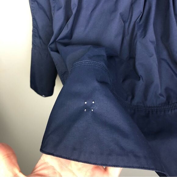LULULEMON | Fo Drizzle Rain Jacket Deep Navy Blue Zip Front Women’s Size 6 - Picture 13 of 15
